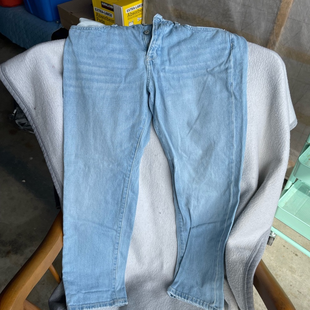 Old Navy OG Stretch High Rise straight leg jeans